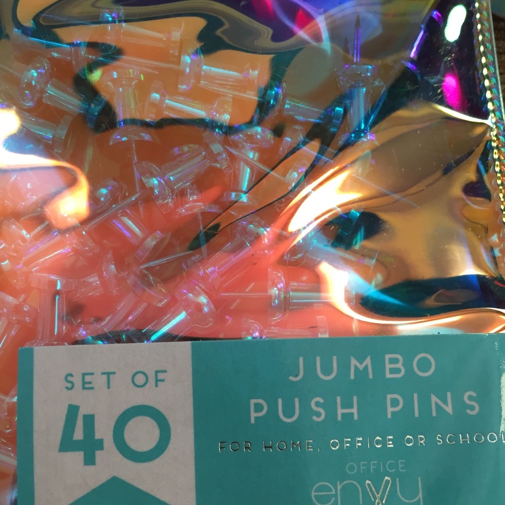 🐌5 Items for $15🐌 Office Envy Gift Set of 50 Push Pins